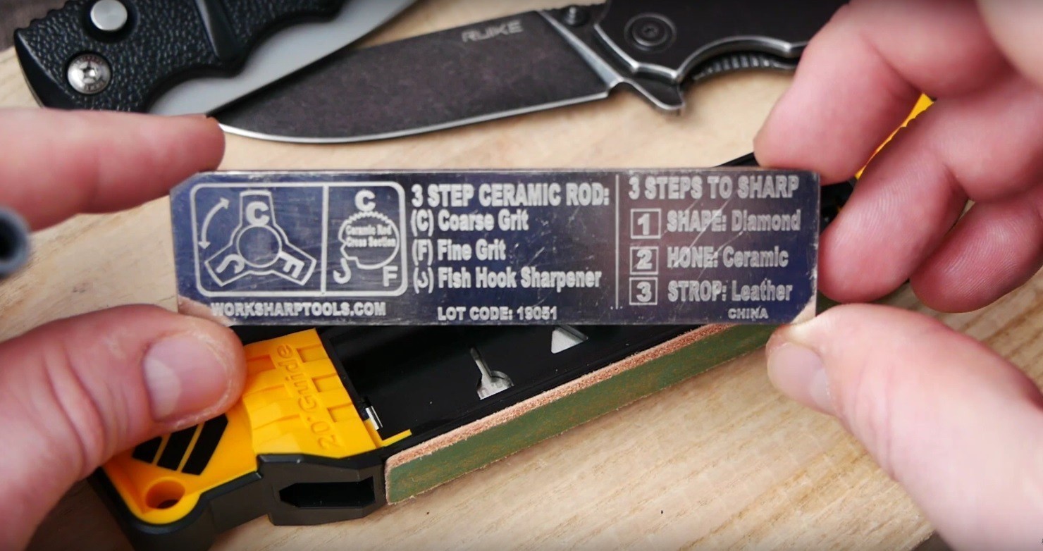 Work Sharp Guided Field Sharpener 2.2.1 WSGFS221 - Knife, Tool, Hooks